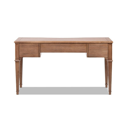 Dauphin - 3 Drawer Executive Desk - Brown