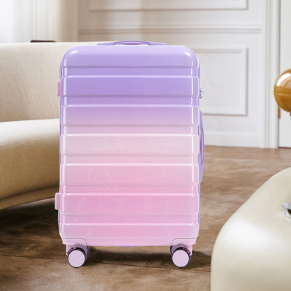 Luggage Set 20" /24" /28" With Combination Lock And Silent Wheels