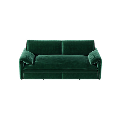 Queen Pull Out 3 In 1 Convertible Sleeper Sofa With Side Storage