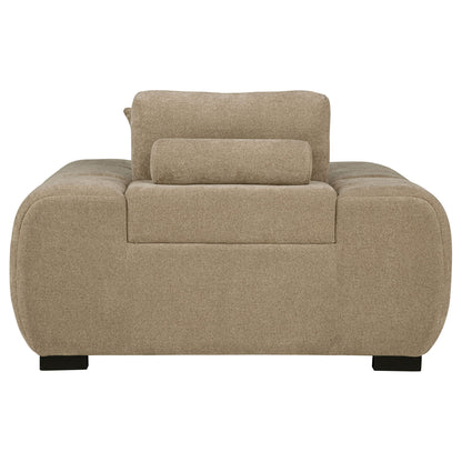 Plather - Track Arm Accent Chair
