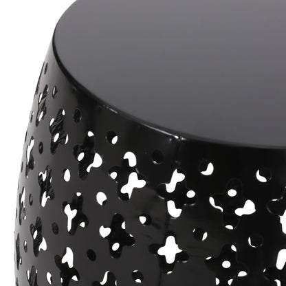 Modern Design, Metal End Table, Large
