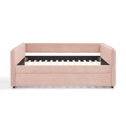 Upholstered Daybed With Pop Up Trundle