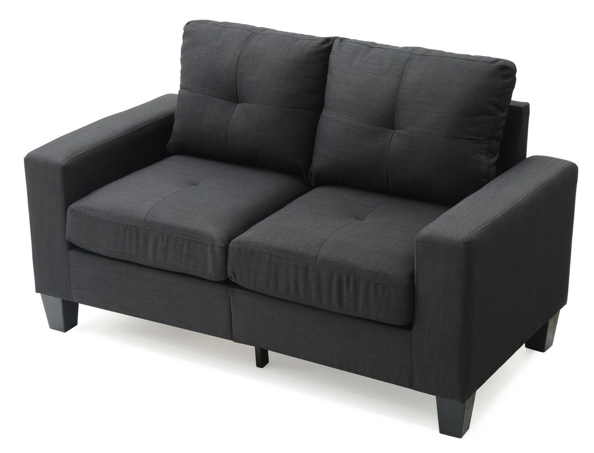 Newbury - Track Arm Loveseat For Cozy Spaces