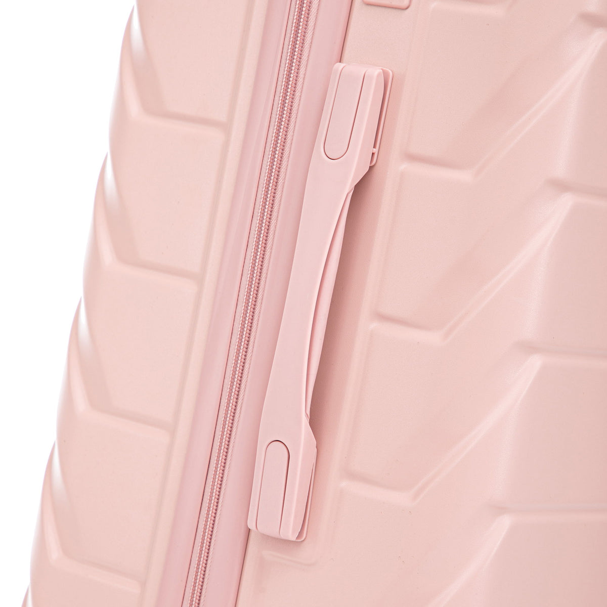 Hard Shell Luggage With Scratch Resistant Surface, 4 Wheels, Combination Lock & Side Hooks