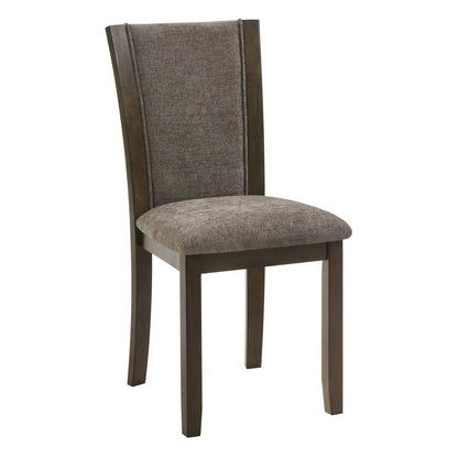 Dining Table Set With Upholstered Chairs, Rectangular Dining Table Set