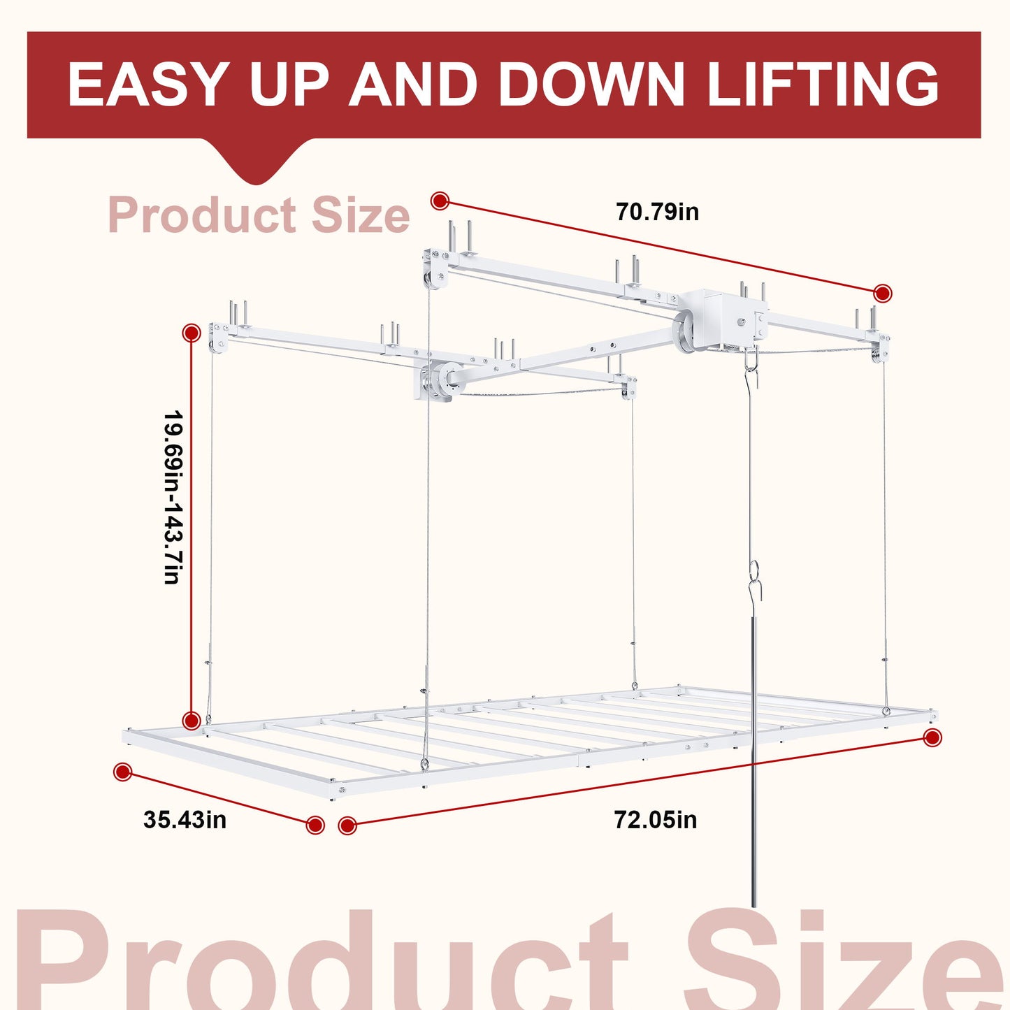 Overhead Garage Storage Rack For Ceilings