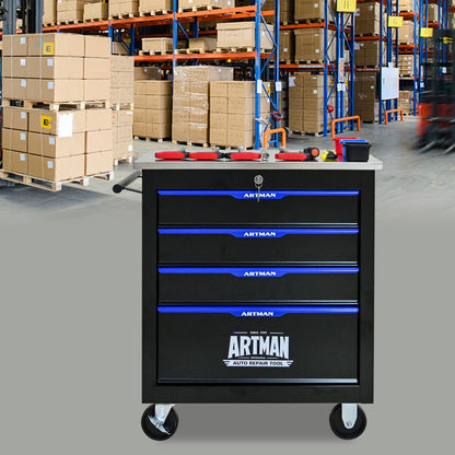 Drawer Multifunctional Tool Cart With Wheels