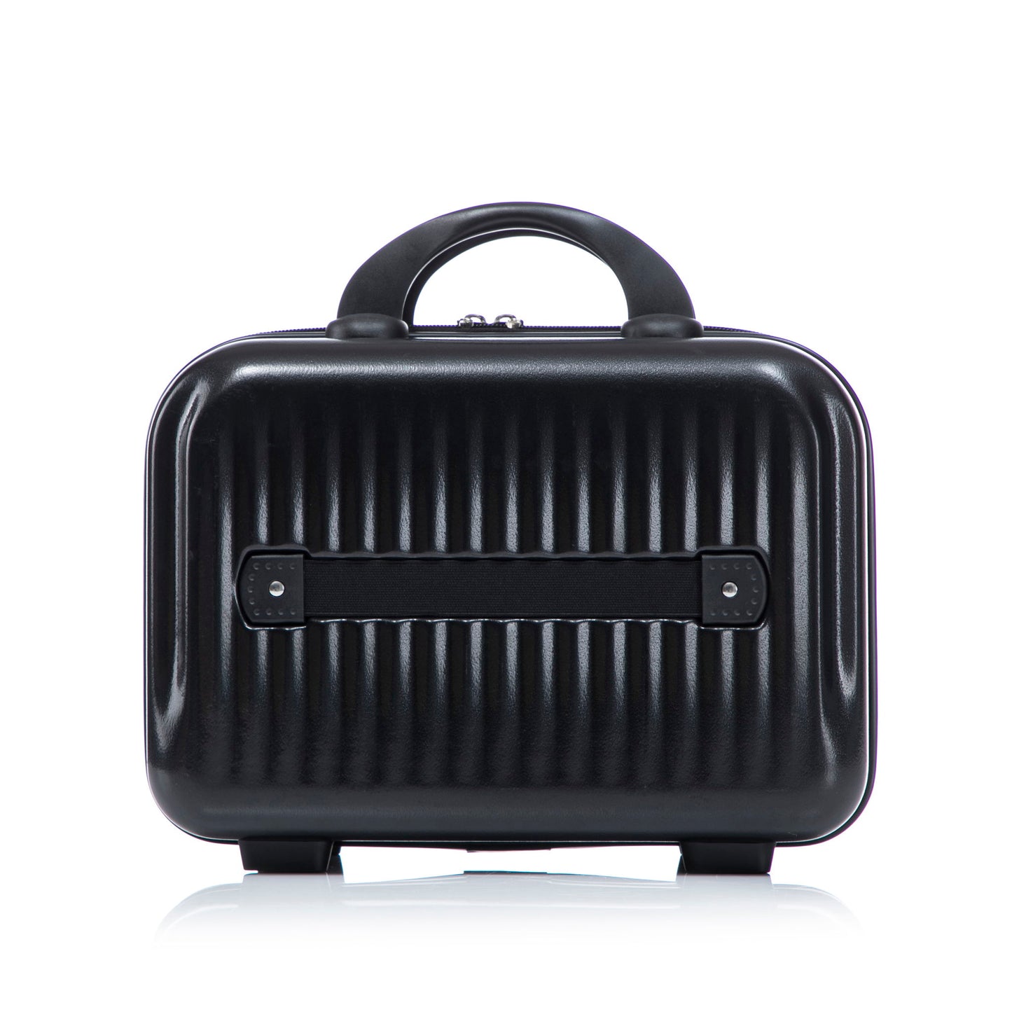 Luggage Set With Cosmetic Case, Combination Lock, Front Opening Design