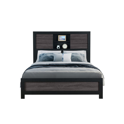 Soluto - Bed With Bookcase Headboard