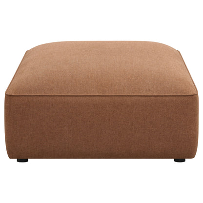Colleen - 6 Piece Modular Sectional With Tight Seats - Terracotta