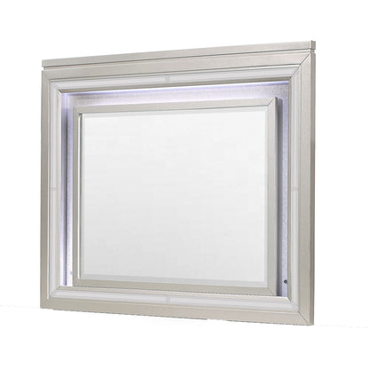 Cross - Glam Mirror With LED - Champagne
