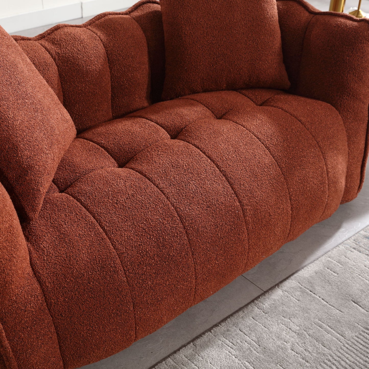 Cozy Beanbag Chair With High Resilience Foam Core For 2