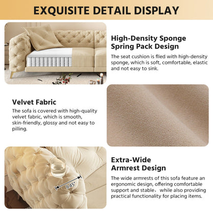 3-In-1 Convertible Sleeper Sofa