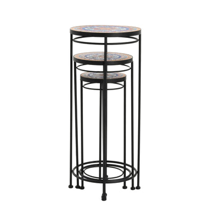 Wesley - Plant Stand - Black / Red