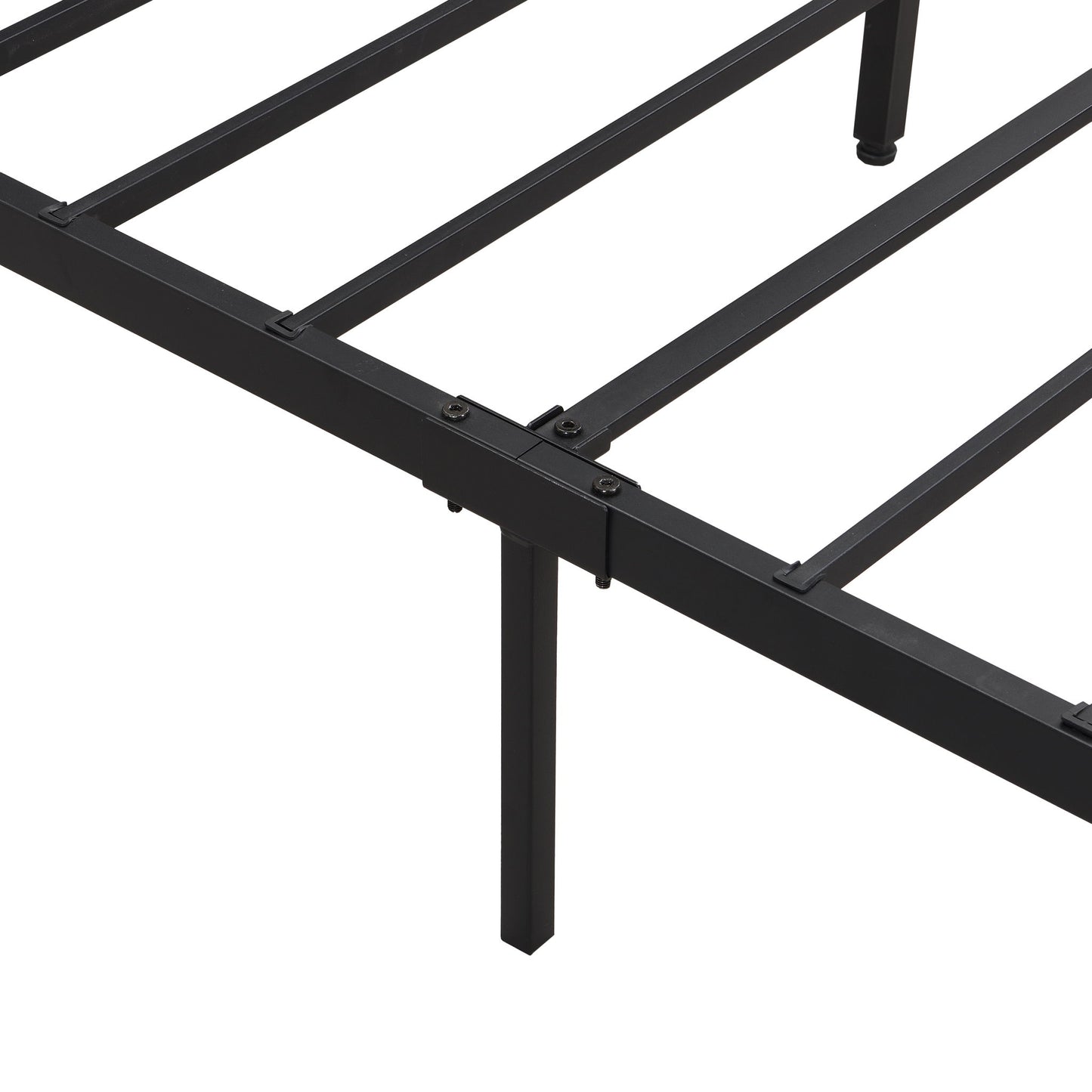 Modern Platform Bed, USB Charging Station, 2 Drawers, LED Lights