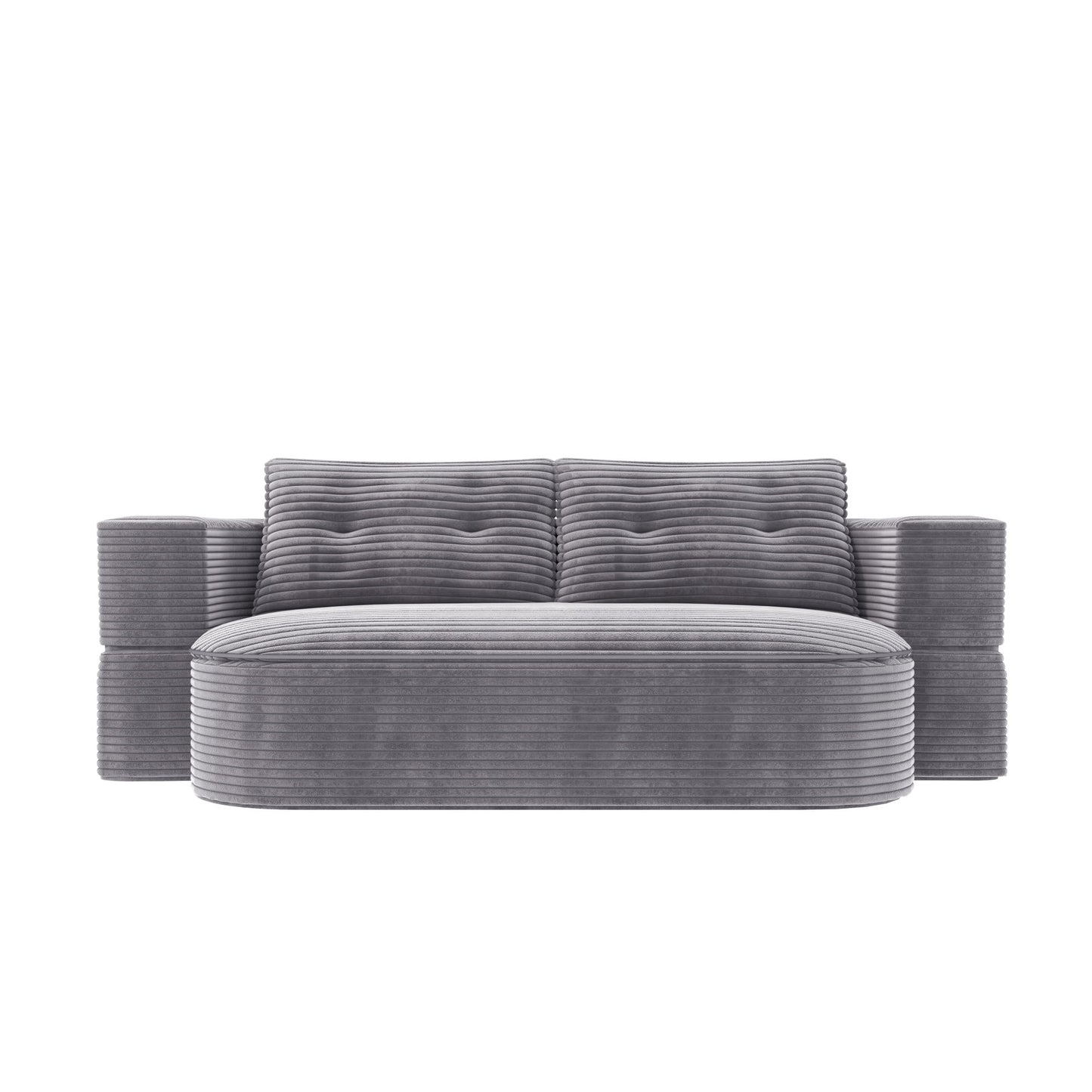 Convertible Floor Sofa Bed With Multi Functional Blanket
