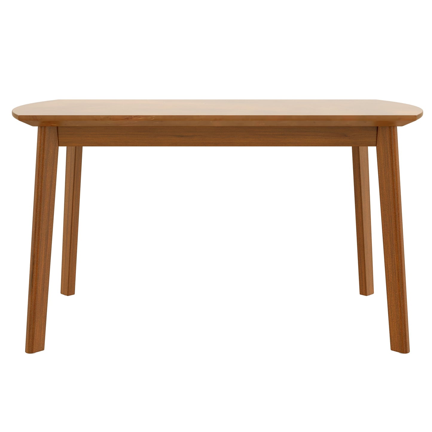 Dining Table Set For 4, Solid Wood Dining Table And Solid Wood Chairs, 5 Pieces Farmhouse Dining Table And 4 Upholstered Chairs - Brown / Gray