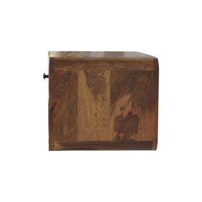 Curve Upper Slot Floating Nightstand