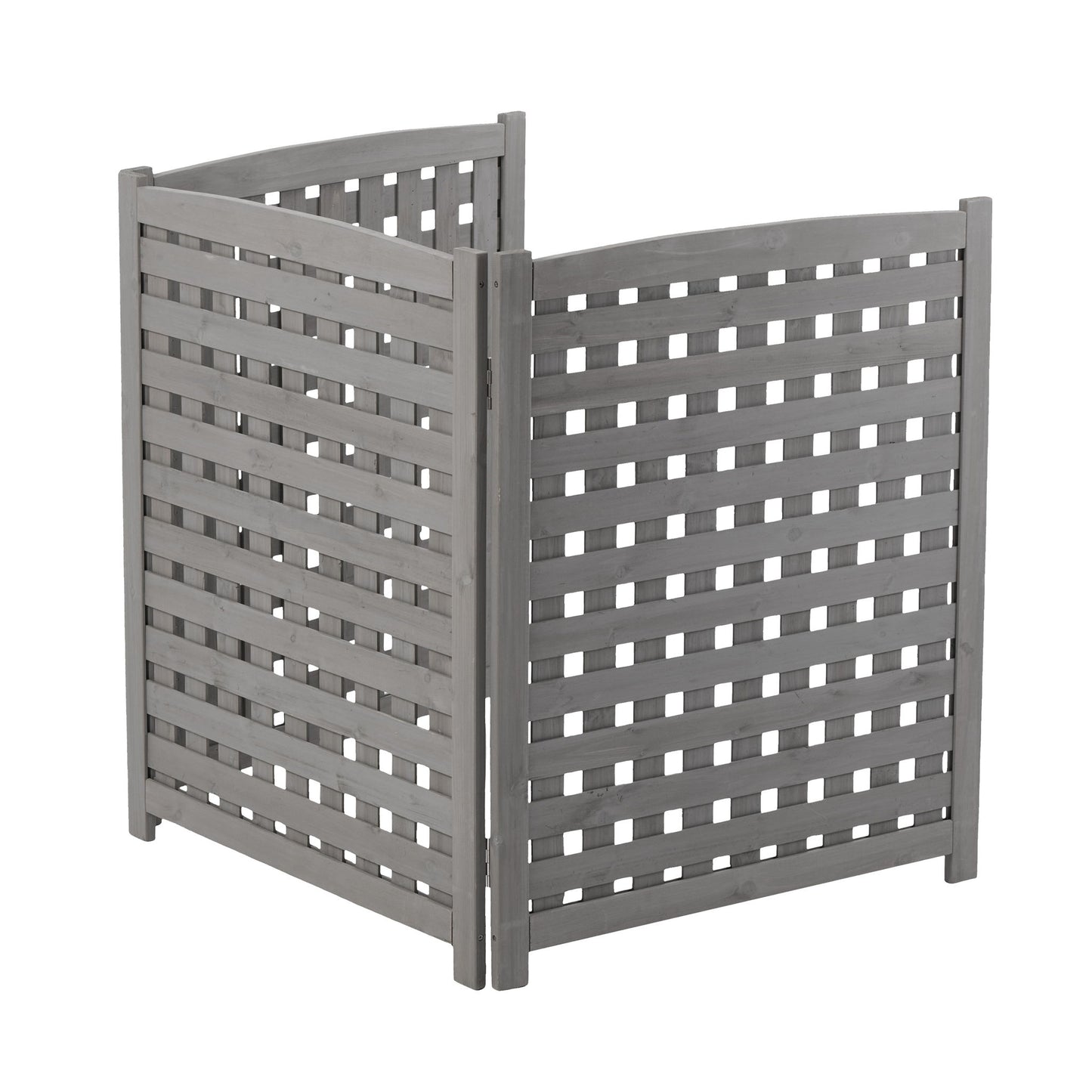 3 Panel Outdoor Air Conditioner Fence Screen