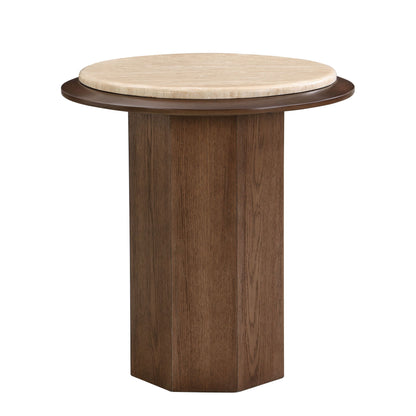 Kasha - End Table - Walnut
