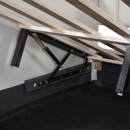 Modern Upholstered Daybed With Underneath Storage