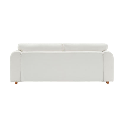 Modern 3 Seater Upholstered Couch Sofa For Living Room