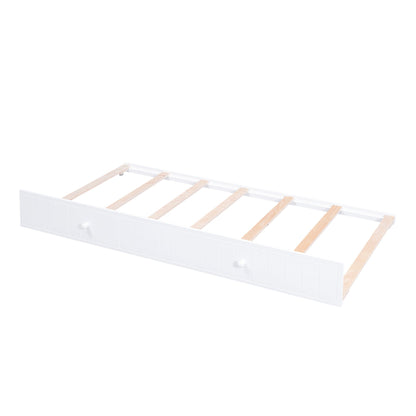 Daybed With Storage Arms, Trundle And Charging Station