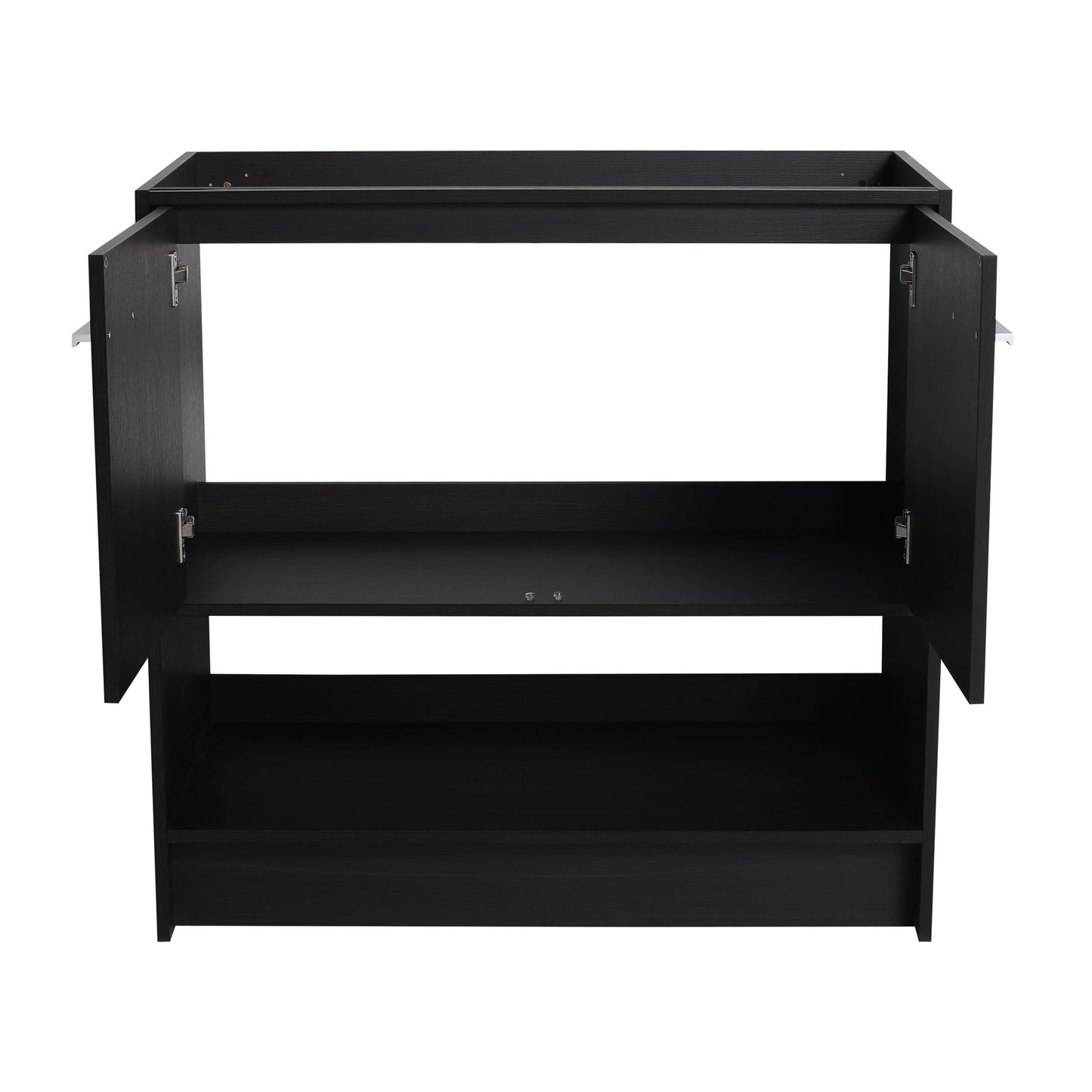 Modern Freestanding Bathroom Vanity With 2 Doors