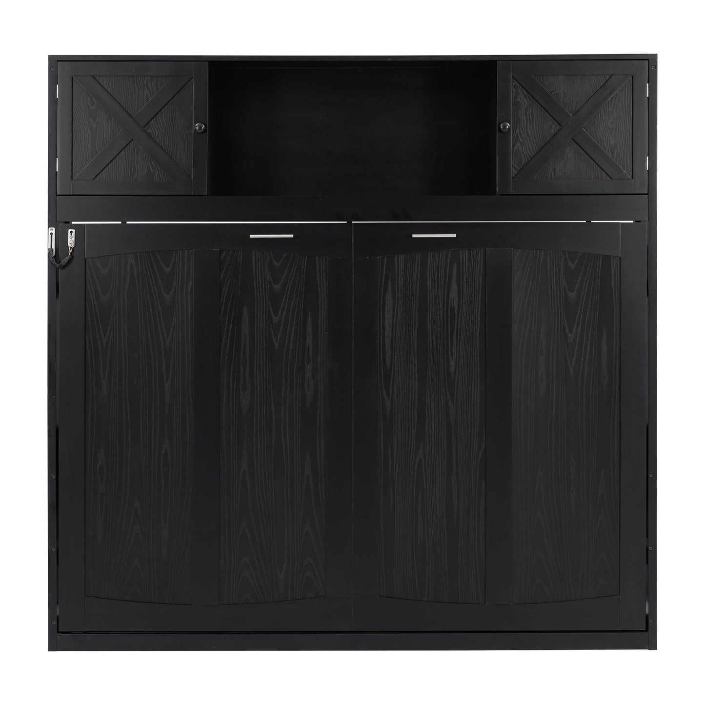 Murphy Bed With Storage Cabinets