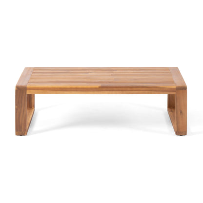 Paloma - Contemporary Loveseat And Coffee Table Set With Weather Resistant Cushions