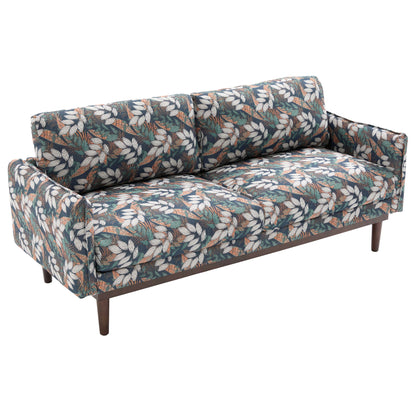 2 Seater Loveseat Sofa With Spacious Seating Area