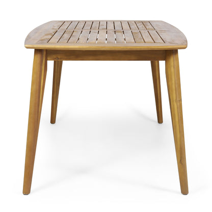 Outdoor Dining Table With Frame - Teak