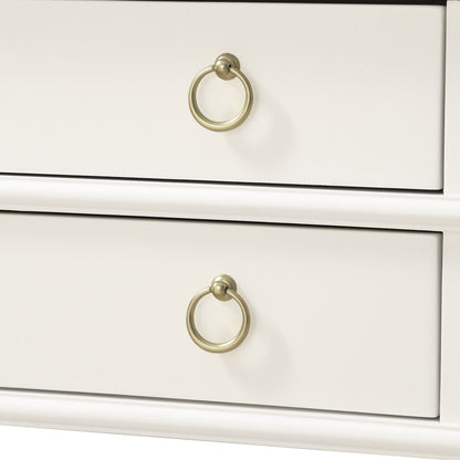 Carmona - 2 Drawer Tray Top Nightstand Pulls