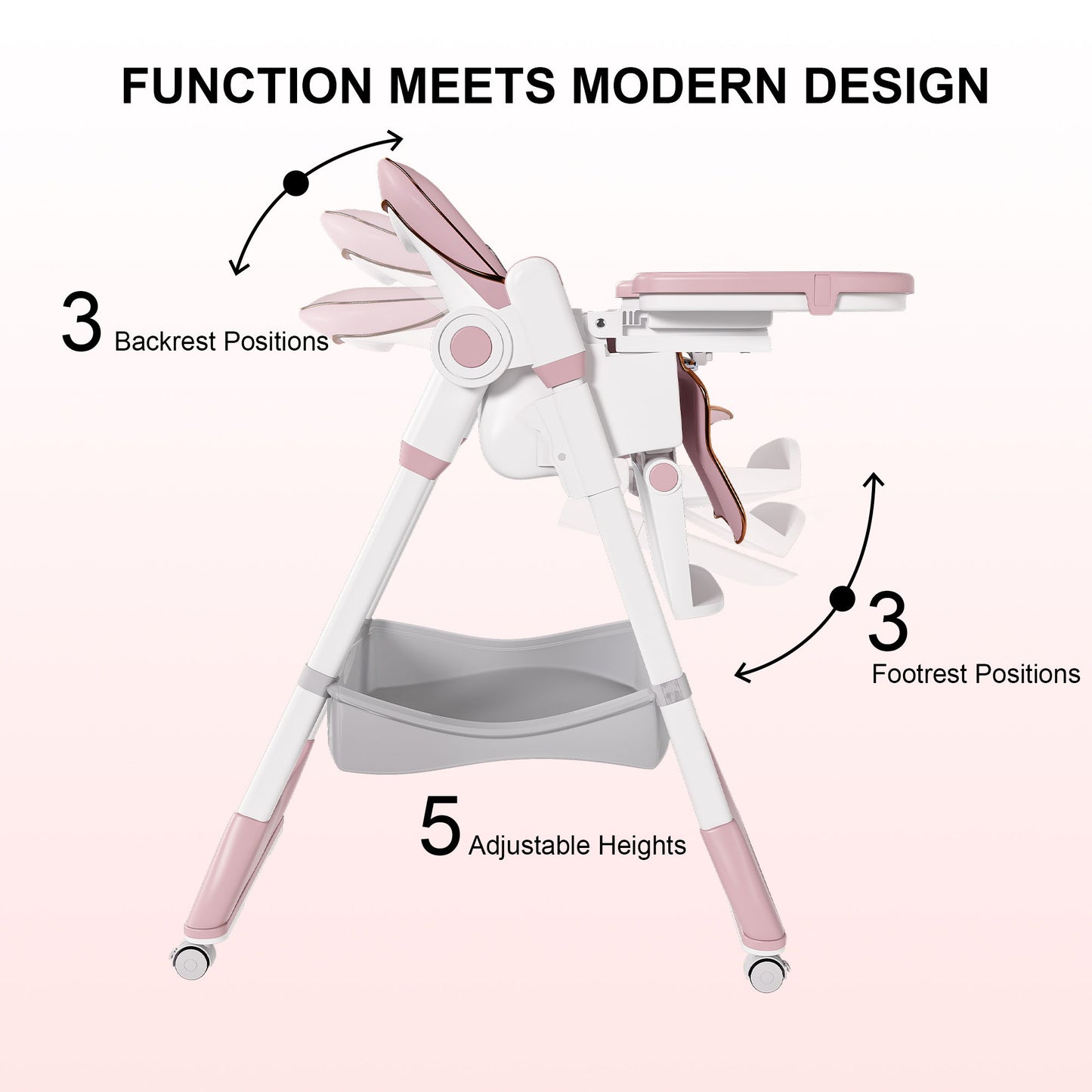 Adjustable Baby High Chair