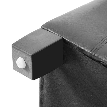 Square Tufted Indoor Ottoman With Lift-Top Storage