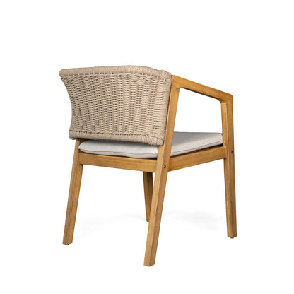 Patio Dining Chair (Set of 2) - Light Teak