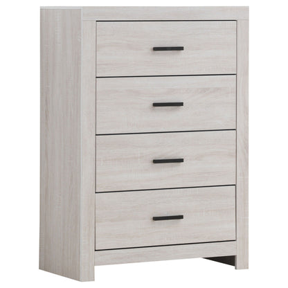 Geary - Slatted Headboard Panel Bedroom Set