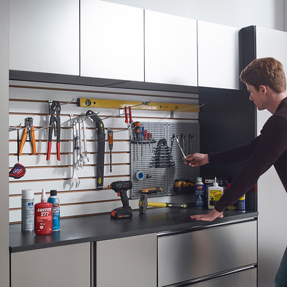 Nova Series - Garage Cabinet Set C - Metallic Gray