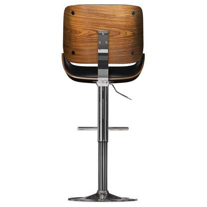 Dixie - Adjustable Swivel Bar Stool - Black