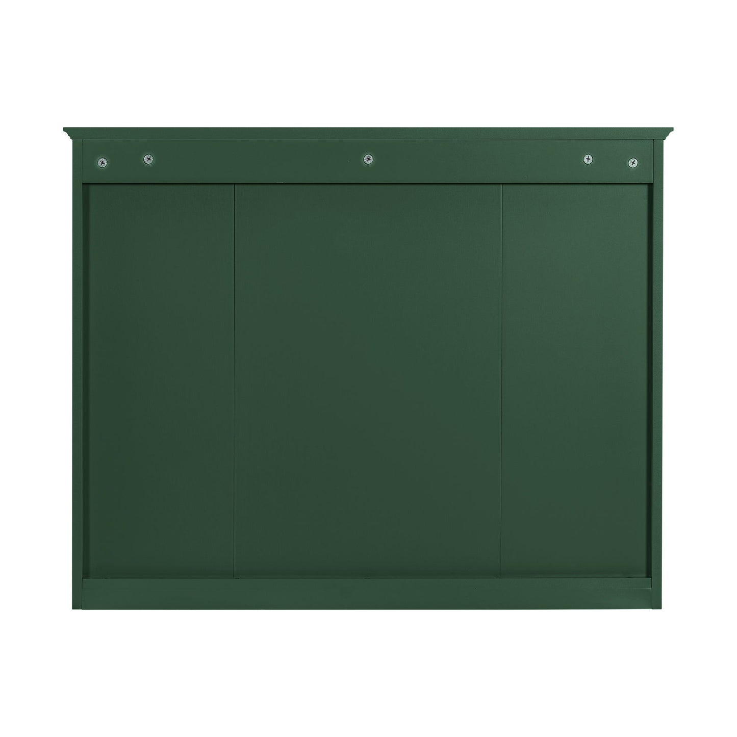 Wall Mounted Medicine Cabinet With Mirror, Storage Cabinet Featuring 6 Open Shelves And Adjustable Interior