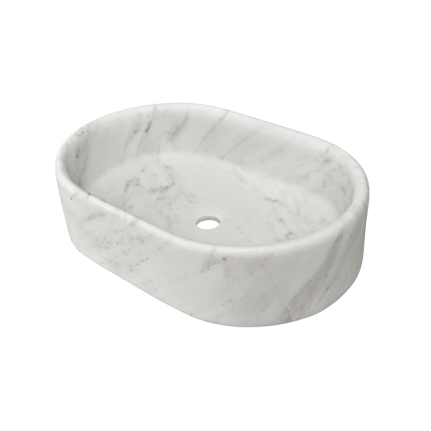Bathroom Vessel Sink, Semi Polished Surface