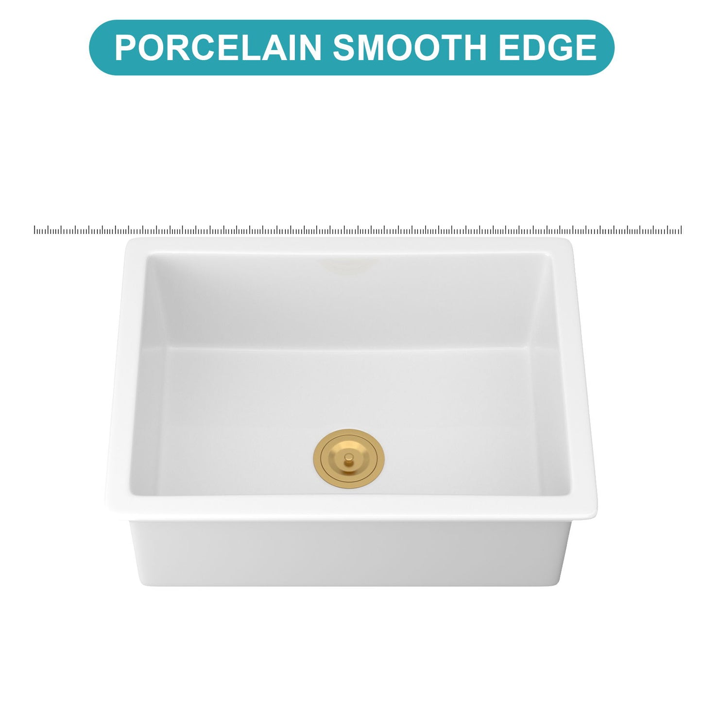 Rectangular Deep Single Bowl Kitchen Sink