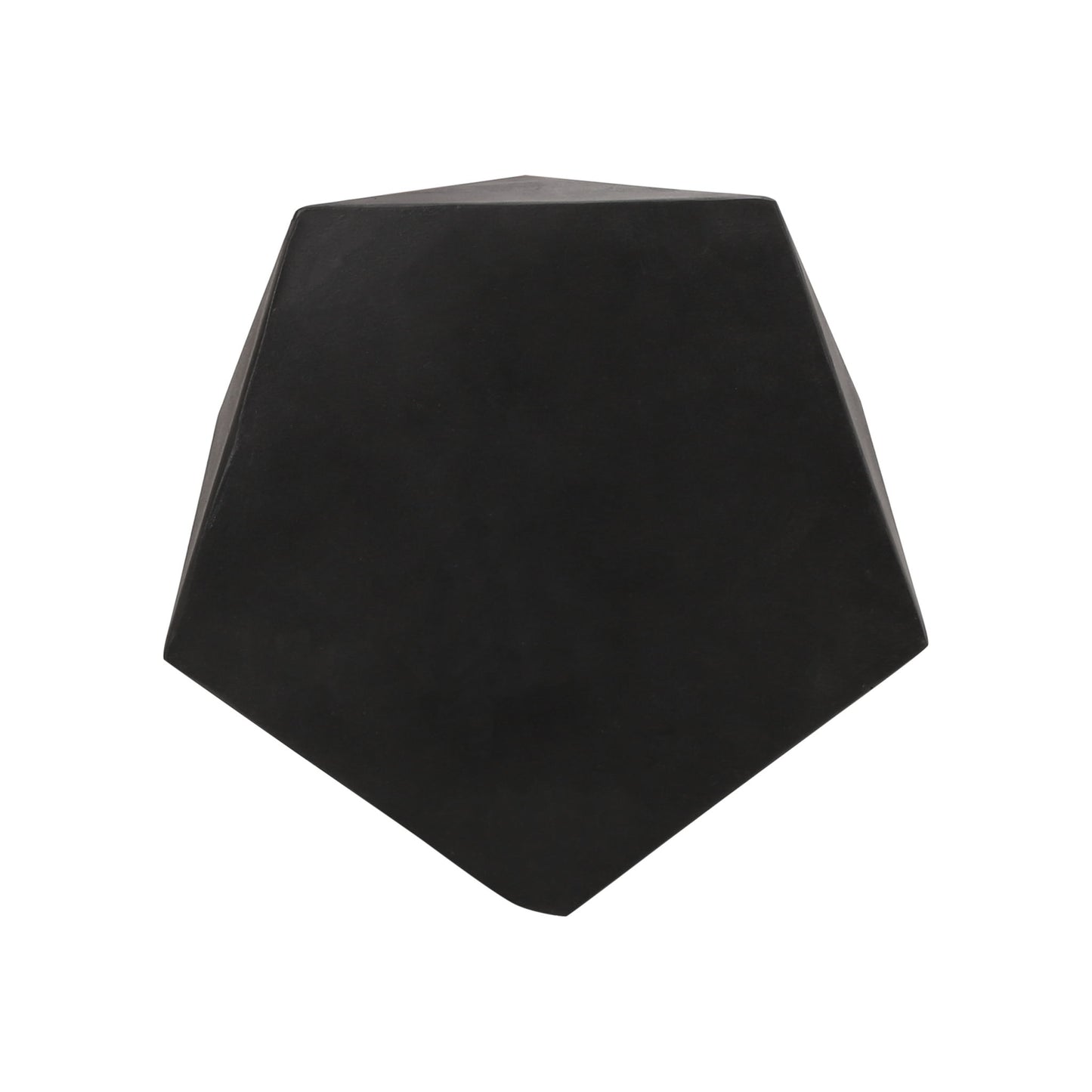 Side Table With Geometric Design