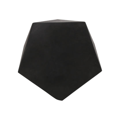 Side Table With Geometric Design