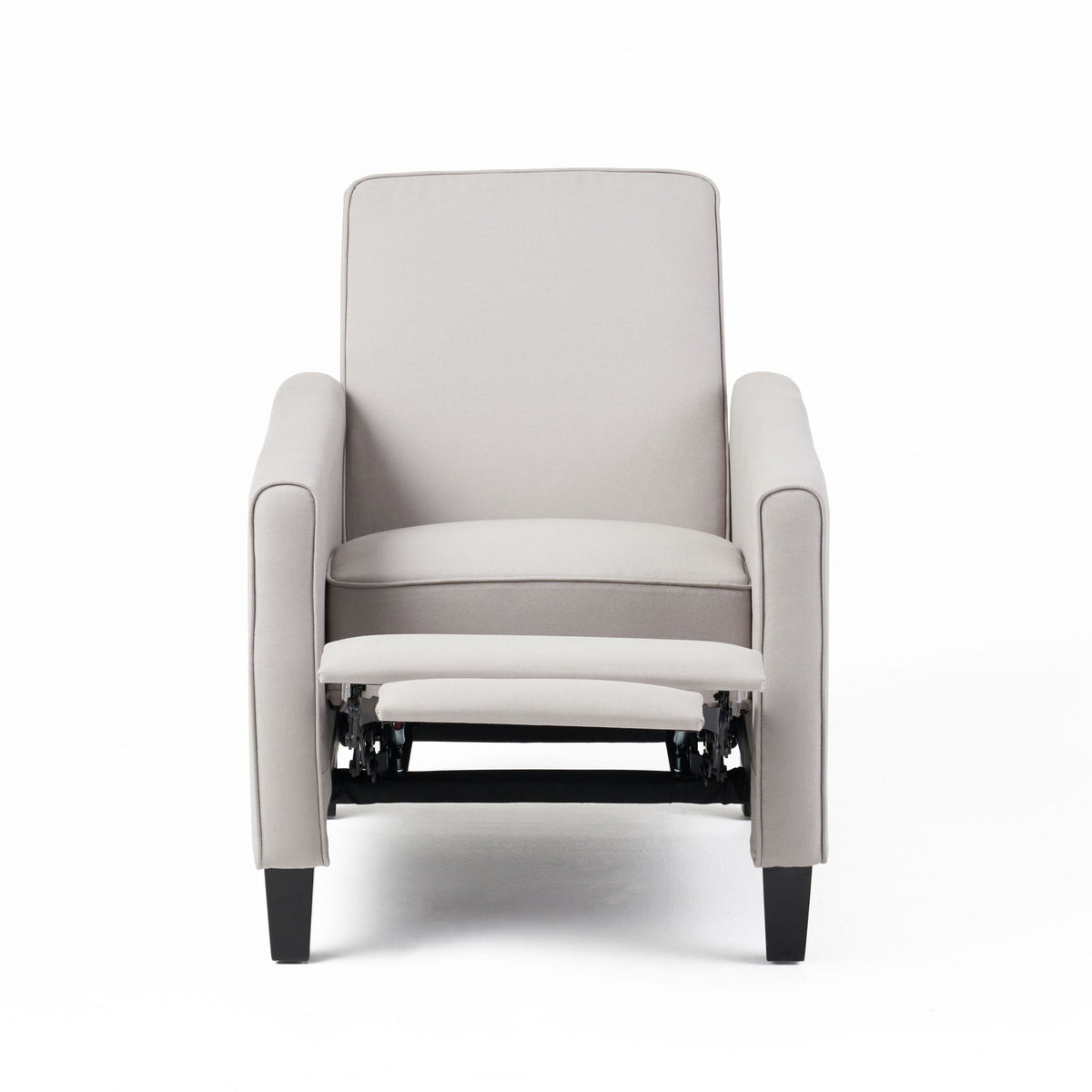 Upholstered Push Back Recliner Chair For Living Room