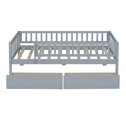 Multifunctional Wooden Daybed Bed