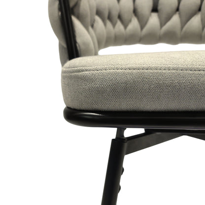 Bar Stool 360 Swivel With Back Footrest