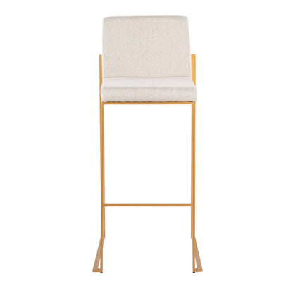 Fuji - Contemporary Design High Back Barstool
