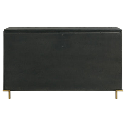 Anser - 8 Drawer Dresser - Black