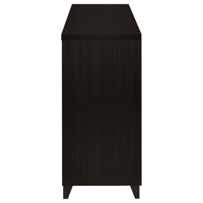 Nyler - 3 Drawer Rectangular TV Console - Cappuccino